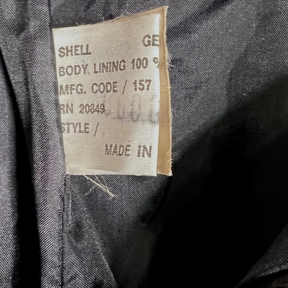 ⭐️ MARCO MORANI 80s LEATHER Fully Lined Pencil Skirt Women’s 28 Inch Waist - Picture 12 of 15